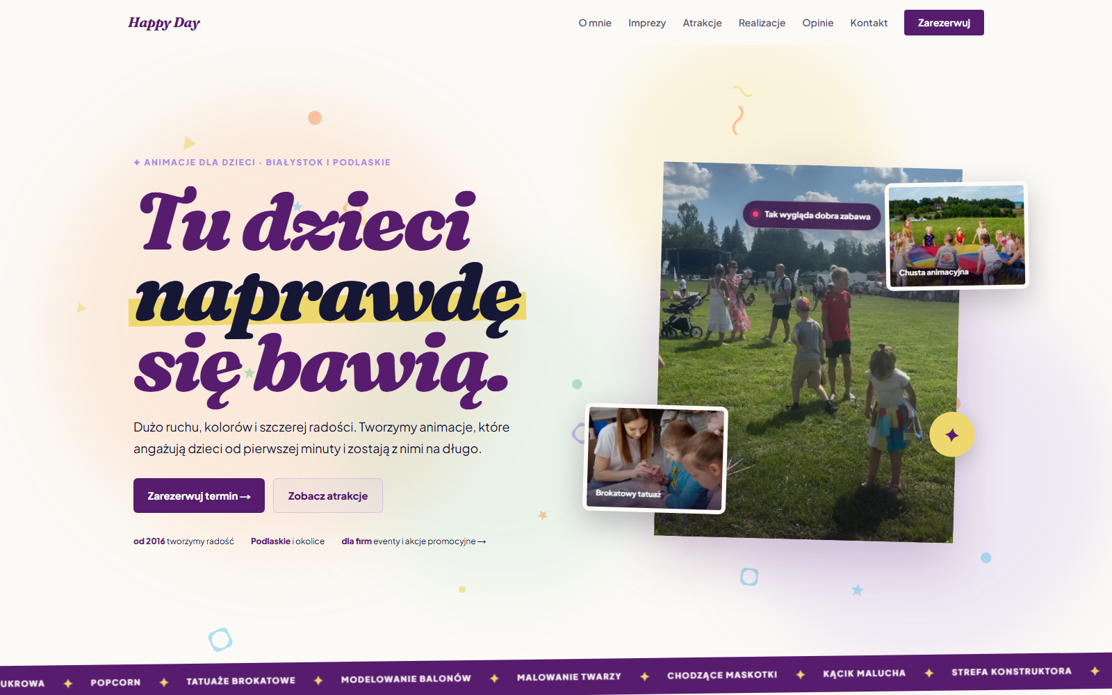 Realizacja: HappyDay Animacje